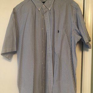 Ralph Lauren Polo Plaid Men's Short Sleeve Shirt
